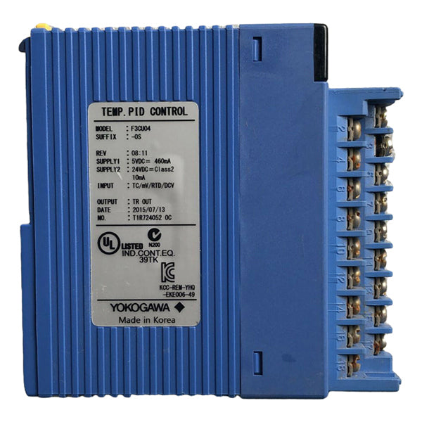 F3CU04-0S/Z01 | Yokogawa Temperature Control & PID Module