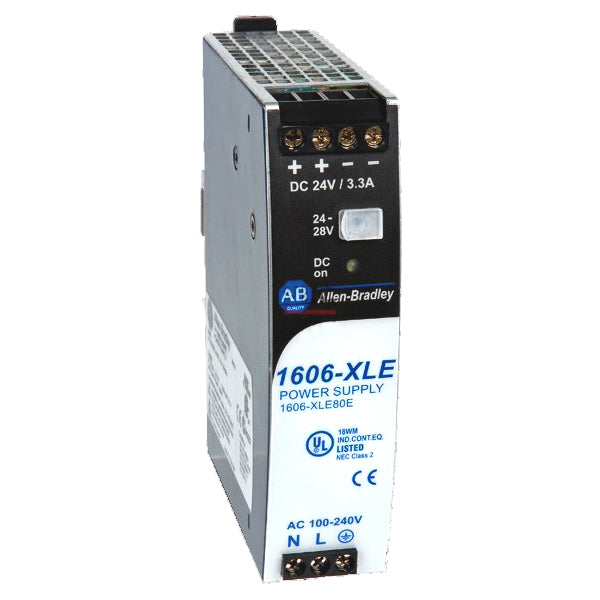 1606-XLE80E | Allen Bradley Single Phase Input Power Supply