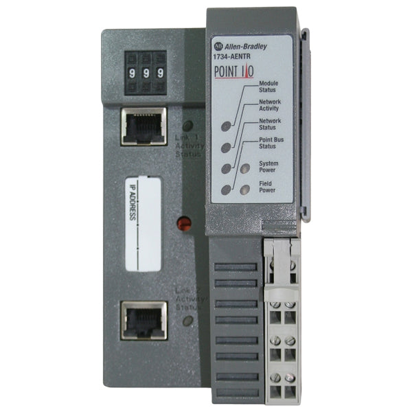 1734-AENTR | Allen Bradley 2-Port EtherNet/IP I/O Module