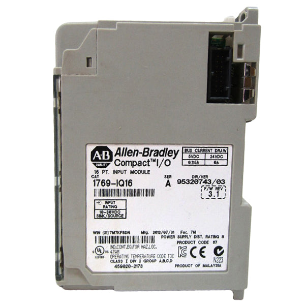 1769-IQ16 | Allen Bradley 1769 Compact Digital DC  I/O Module