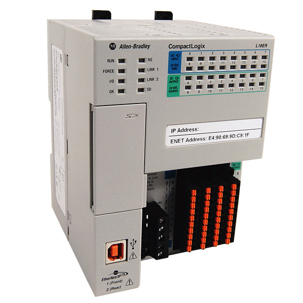 1769-L18ER-BB1B | Allen Bradley CompactLogix 5370 Ethernet Controller