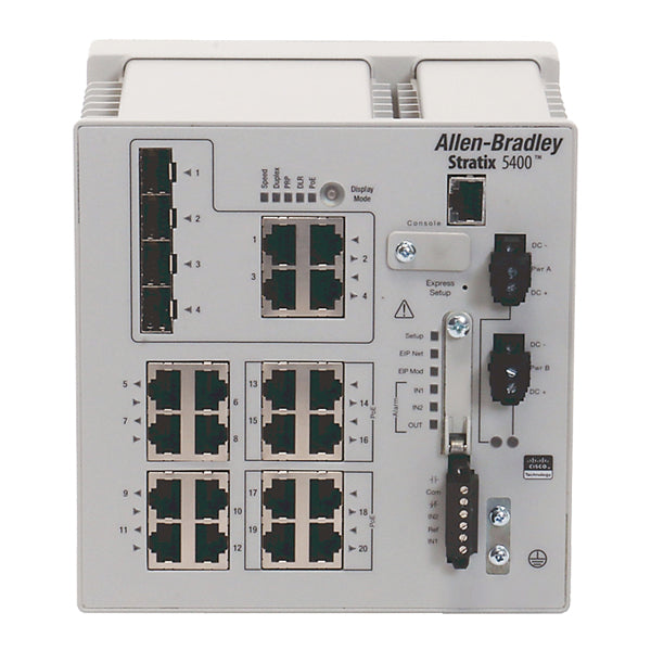 1783-HMS16TG4CGR | Allen Bradley Stratix 5400 Managed EtherNet Switch