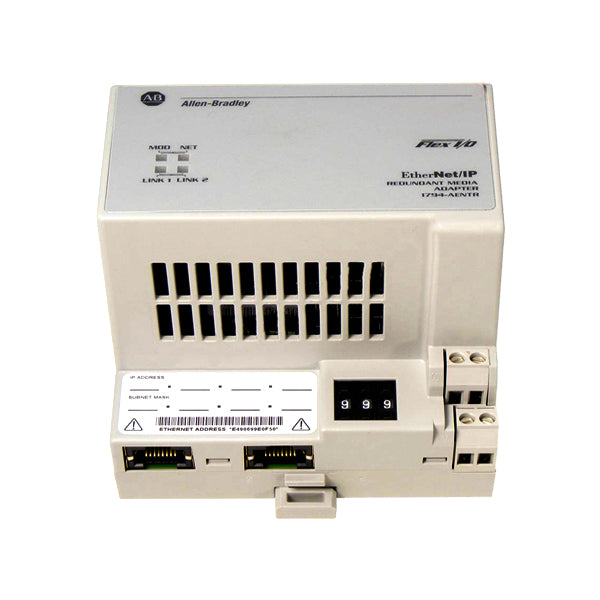 1794-AENTR | Allen Bradley FLEX I/O Dual Port Ethernet/IP Adapter