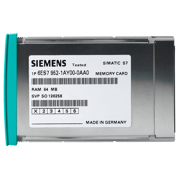 6ES7952-1AP00-0AA0 | Siemens SIMATIC S7 RAM Memory Card