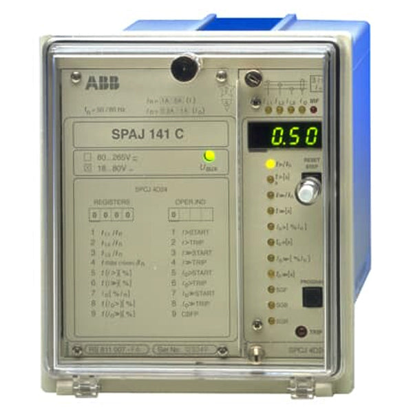 SPAJ141C-AA | ABB Overcurrent and Earth-Fault Relay SPAJ 141C