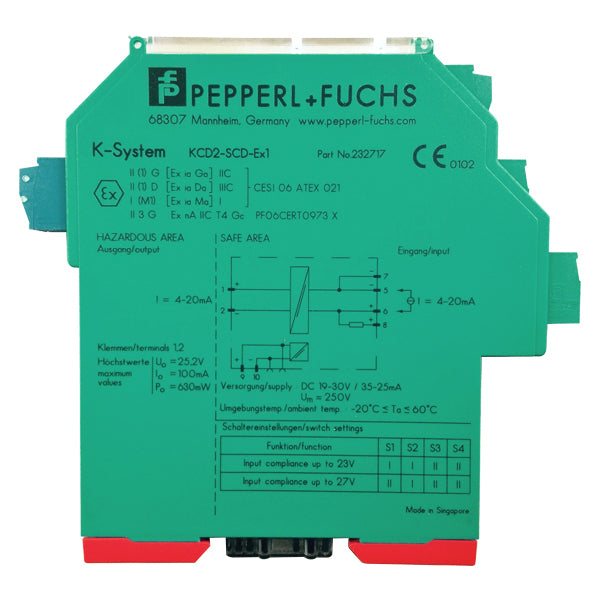 KFD2-STC4-1.2O | Pepperl+Fuchs SMART Transmitter Power Supply